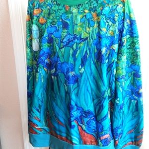 Van Gogh Irises Shirt💖💖💖NWOT
